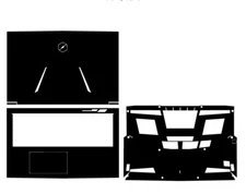 Laptop Sticker Decal Skin Carbon fiber Cover for MECHREVO X8Ti Plus 17.3"