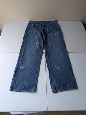 Ecko Unltd Baggy Fit Jeans Mens Size 34x30 Blue Denim Y2K