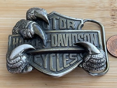 BBB Baron Gürtelschnalle H407 Harley Davidson US 91 Official Product Size ~75x60mm