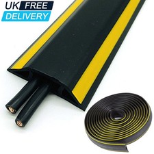 Self Adhesive Floor Cable Protector Concealer Cord Wire Cover Tidy Management UK