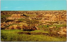 Painted Canyon Theodore Roosevelt NP North Dakota Badlands Postcard