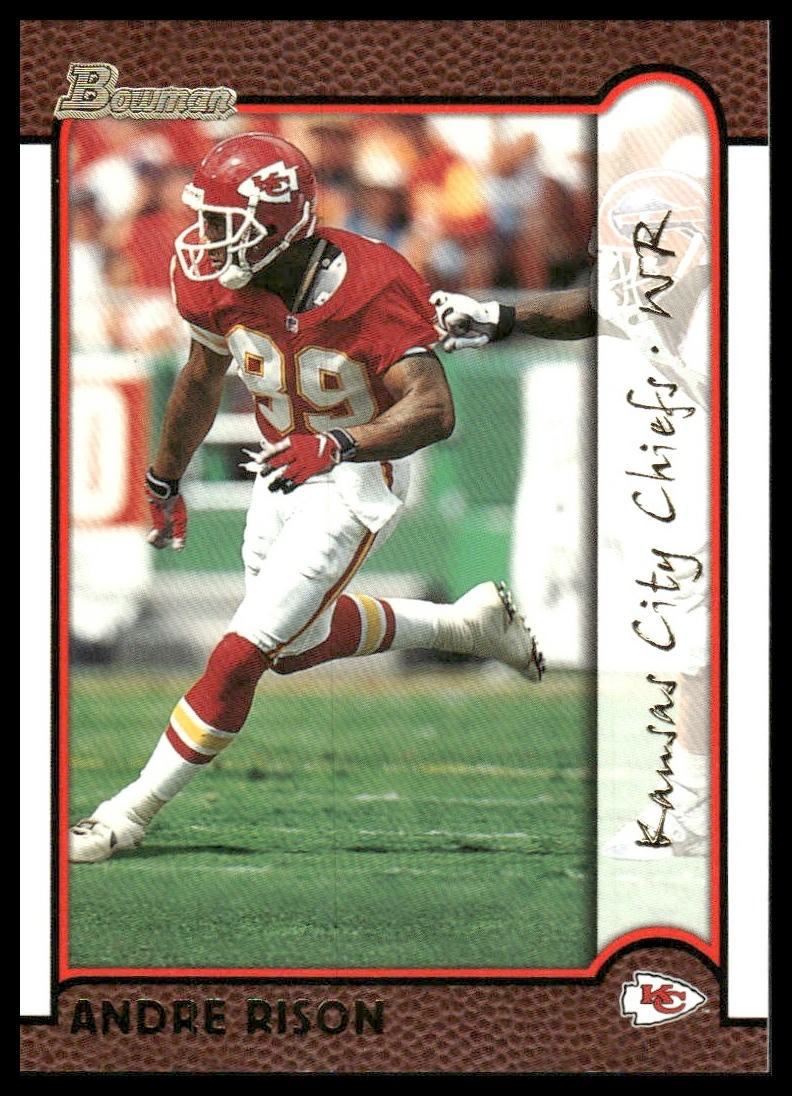 Andre Rison /99 1999 Bowman #138 Gold Kansas City Chiefs