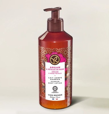 Yves Rocher Sensual Bath & Shower Gel Argan Rose  13.5 fl.oz. brand new