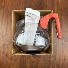 BUNN - 12-Cup - 06100.0101 - Easy Pour Black Unbreakable Decanter New Open Box