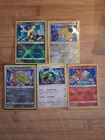 Carte Pokemon-Lot 5 Cartes-Multi Séries-Etat Nm-FR