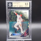 MIKE TROUT 2016 TOPPS CHROME #1 JUMPING BGS 9.5  GEM MINT ANGELS PSA FUTURE HOF