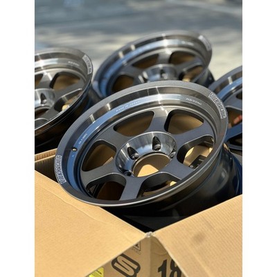 set of 4) Volk Racing TE37XT SL M-Spec 18x9 +0 6x139.7 Pressed