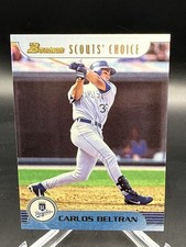 1999 Bowman Chrome - Scouts' Choice Carlos Beltran #SC8