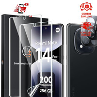 TPU Schutzfolie 3D Gebogene Vollabdeckung Blasenfrei FüR Redmi Note 14 Pro+ 5G