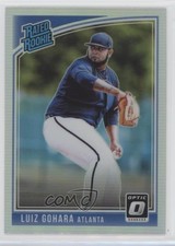 2018 Panini Donruss Optic Rated Rookie Holo Prizm Luiz Gohara #43 fm0