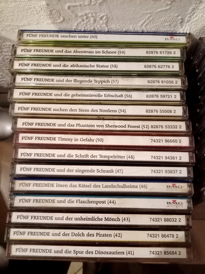 Fünf Freunde CD' XL Sammlung 35 CD's Nummern Siehe Fotos - Bild 2 von 4