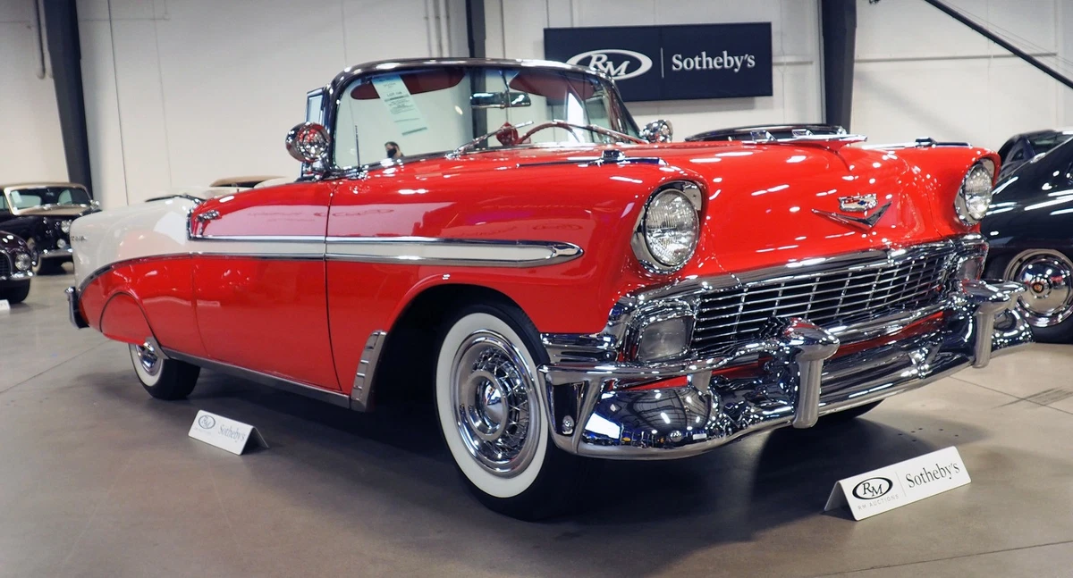 A Tri-Five convertible is always in demand.