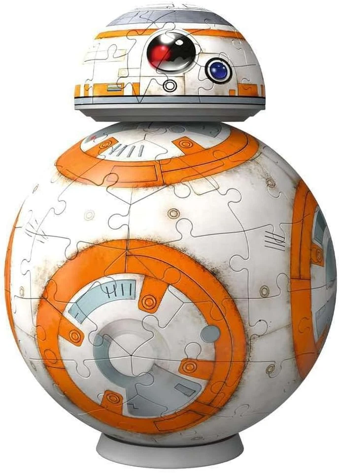 - Puzzle 3D Star Wars BB8 | Puzzle 3D Bambini a Partire Dagli 8 Anni | Modellism - Immagine 4 di 4