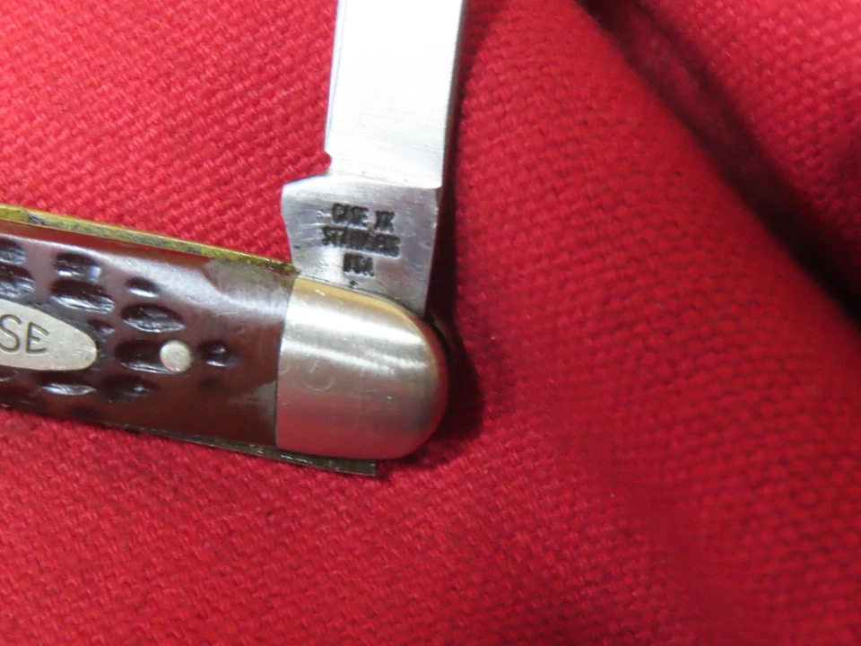 Case XX  6279 Senator Pocket 3-1/8" Knife,SS,2bl,Red,1979,1-dot,USA~NICE🤠C10.25 - Image 2 of 4