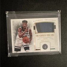 Panini National Treasures Treasured Threads Jimmy Butler /25 Timberwolves