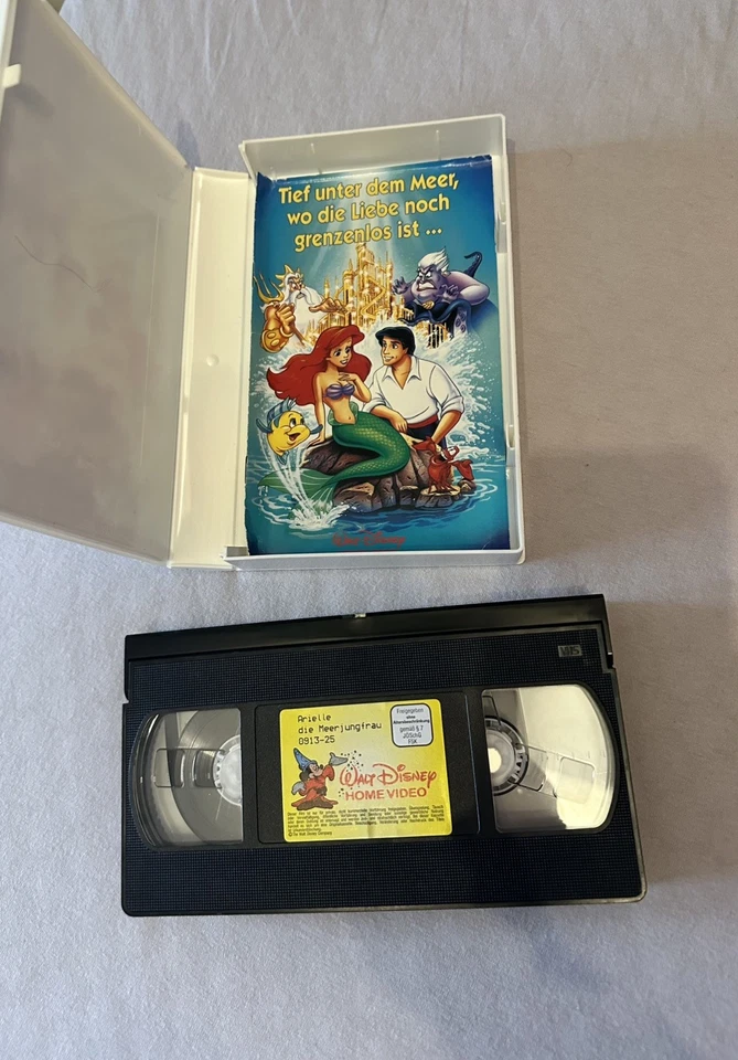 Disney Arielle die Meerjungfrau *VHS* *Mit Hologramm* 0913/25 - Bild 3 von 4