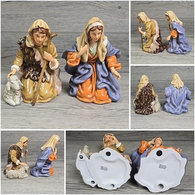 Vtg Kirkland Signature Porcelain Nativity 10 Piece Set #399707 w