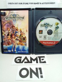 Kingdom Hearts 2 II (PlayStation 2, 2006) Complete Tested Working - Free Ship