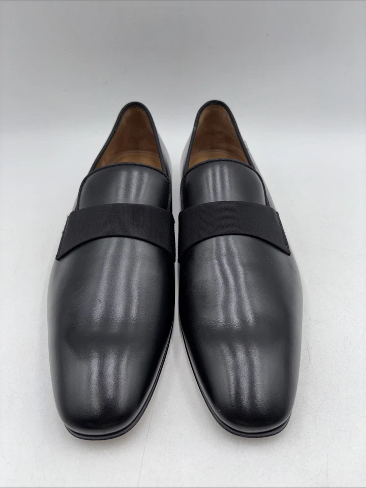 Mocasines de cuero formales negros Paul Stuart HERON para hombre talla 10,5 M Foto 2 de 4