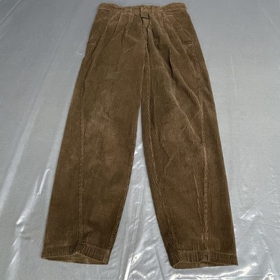 Marithe Francois Girbaud Pants Brown Corduroy Cords Tapered