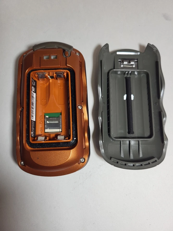 Garmin Oregon 450 GPS Handheld With Garmin Grey Orange Tested Works Maps - Image 3 of 4