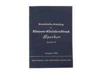 Ersatzteilkatalog, Ausgabe 1966 - Simson SR4-3 Sperber
