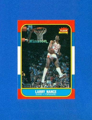 1986/1987 Fleer Basketball #78 Larry Nance '86/87 RC Rookie Card EX/MT Condition