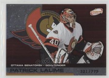 2002-03 Pacific Atomic Hobby Parallel 321/775 Patrick Lalime #72 0a4