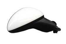 11-14 Porsche Cayenne 958 Front Right Side Rear View Door Mirror White Oem