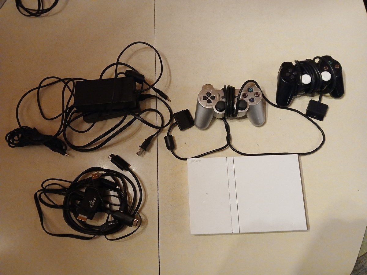 Sony PlayStation 2 Slim Limited Edition Ceramic White US Console