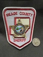 VERY RARE! Meade County South Dakota Sheriff Patch -Current Issue -New Condition