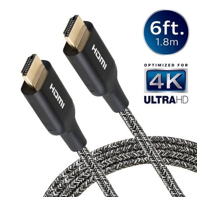 Philips 10' Elite Premium High-Speed HDMI Cable with Ethernet, 4K@60Hz
