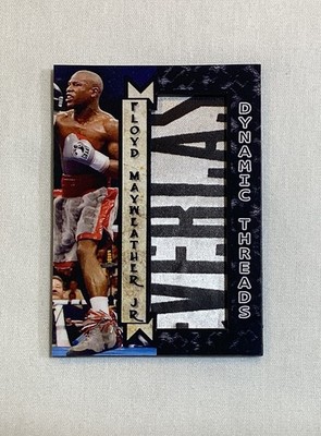 FLOYD MAYWEATHER DYNAMIC THREADS EVERLAST BAG TAG PATCH CARD