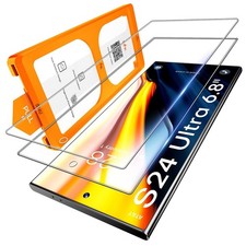 LϟK 3 in 1 for Samsung Galaxy S24 Ultra Screen Ultra, Transparent