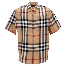 Burberry Checked Shirt Herren Freizeithemden ...
