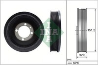 INA Riemenscheibe, Kurbelwelle 544 0123 10 FüR Chevrolet Opel