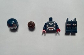 LEGO Marvel Super Heroes Iron Patriot Minifigure Iron Man 3 ( 30168)