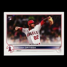 Oliver Ortega RC 2022 Topps Rookie Angels