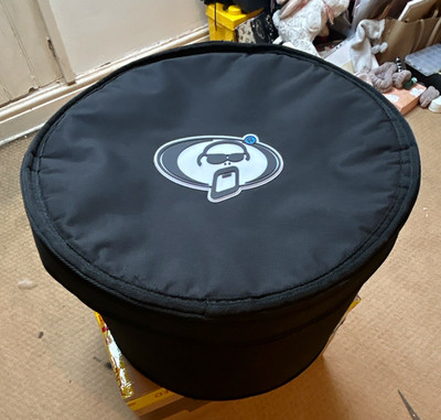 Protection Racket 14x12 Floor Tom Bag Padded Nylon Black Carry Handle Zip