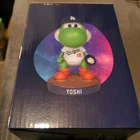 LA DODGERS x SUPER MARIO GALAXY YOSHINOBU YAMAMOTO 'YOSHI' BOBBLEHEAD IN HAND
