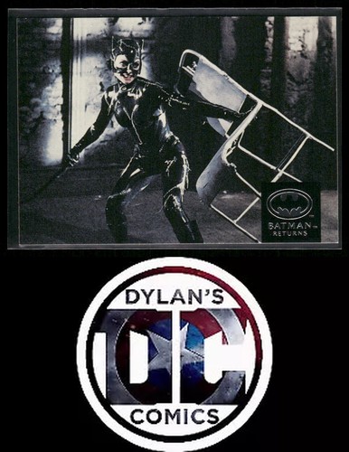 Can Batman (Michael Keaton) and Catwoman #97 1992 Stadium Club Batman Returns card