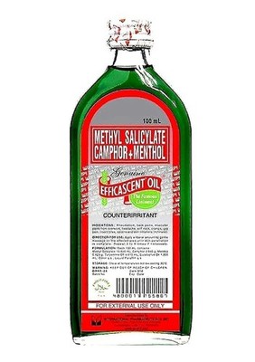 EFFICASCENT OIL Counterirritant 100ml Product of the Philippines. US Seller