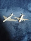 2x Vintage Dinky Toy Die-Cast Aeroplanes - Viscount & Comet