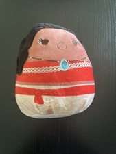 Disney Squishmallows Moana 7" Plush Kellytoy NWT 2022 