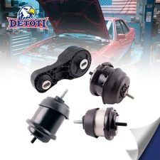 4 Pcs Engine Transmission Motor Mount Kit Set for Enclave Arcadia Traverse