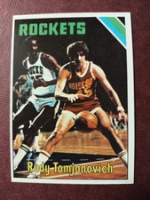 1975 Topps Basketball #70 Rudy Tomjanovich "Houston Rockets" HOFer 🏀🏀 