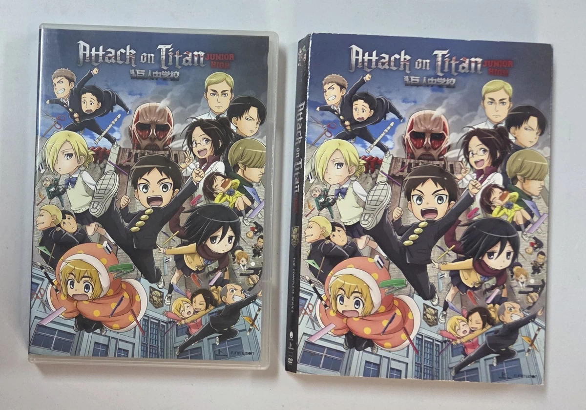 25+ Attack on Titan Complete Series Box Set DVDs & Blu-ray Discs