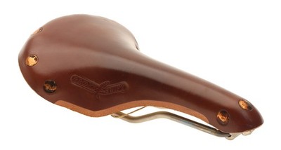 パーツ brooks swift titan Brooks Swift Saddle Titanium Rails Hard Leather Cover Brown NEW