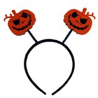 Halloween Orange Pumpkin Light Up Headband Boppers