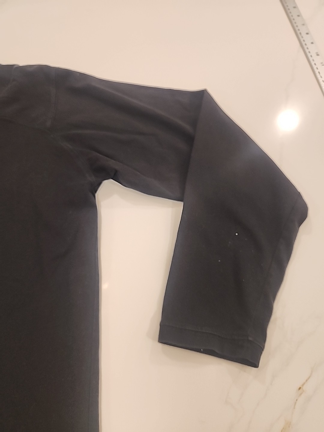 The North Face Men Small Solid Black 100% Cotton … - image 12